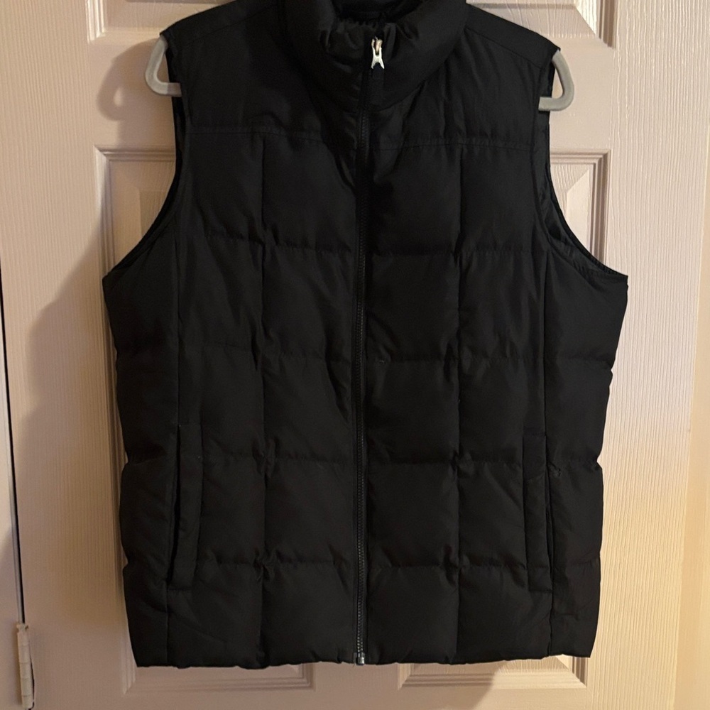 Lands' End Black Outerwear